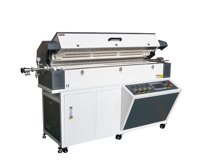 STG-80-12-3E三温区1200摄氏度440mm热区管式炉