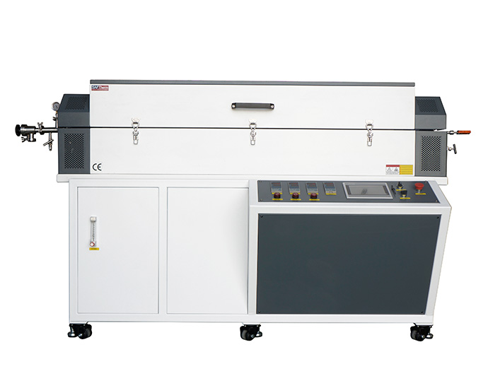 STG-80-12-3E三温区1200摄氏度440mm热区管式炉