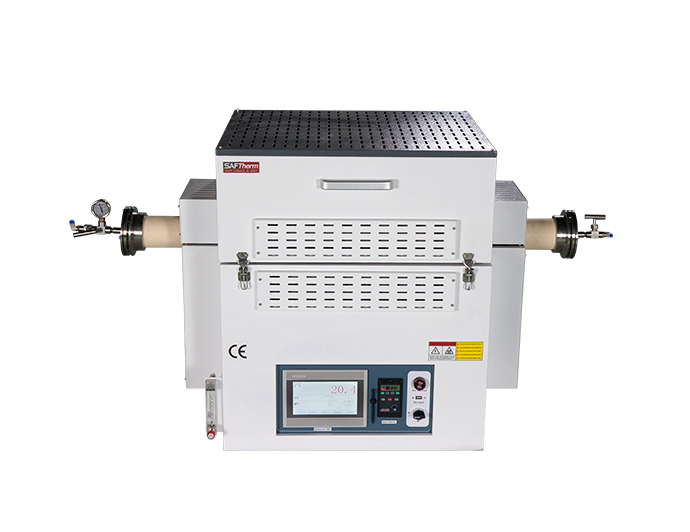 1400℃触摸屏旋转管式电阻炉