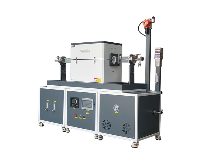 带滑轨的氢气还原管式炉